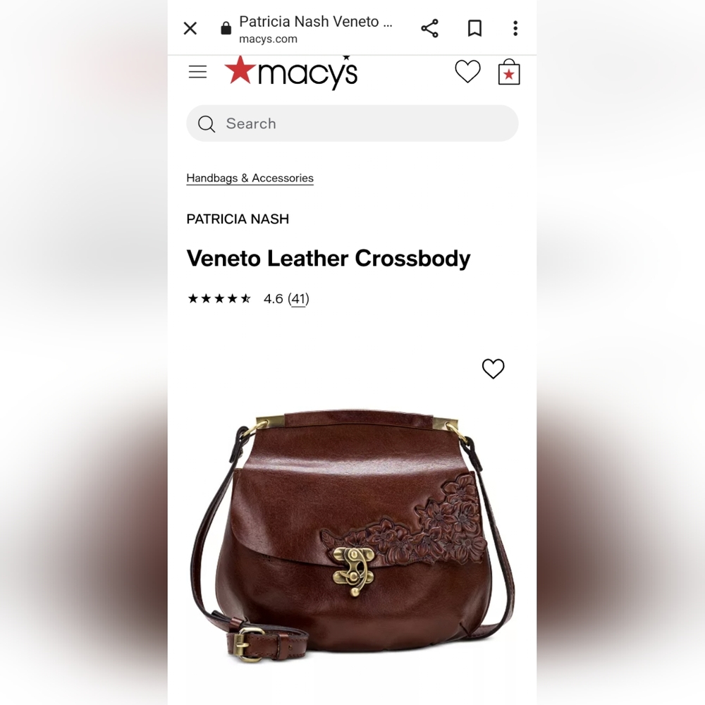 Patricia Nash crossbody bag - Picture 4 of 6